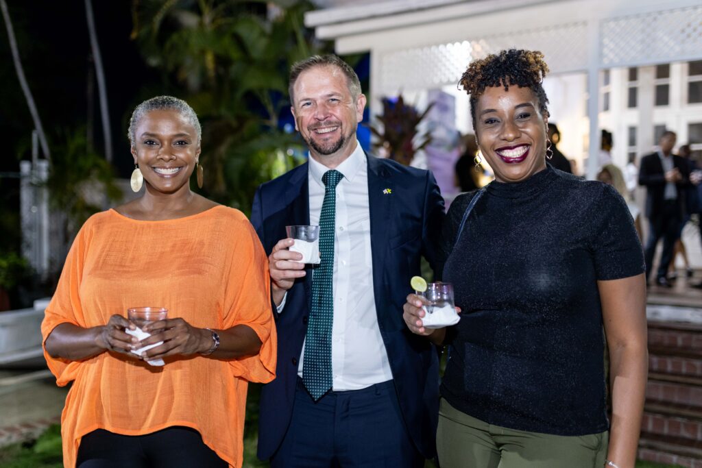 Jamaica Business Mission 2024 - Reception at High Commissioner's Residence with Chris Bennett