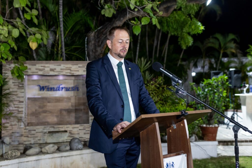 Chris Bennett Jamaica Business Mission 2024 - Reception at High Commissioner's Residence
