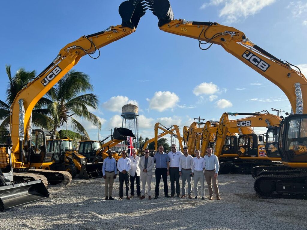 JCB site visit - UK Business Mission to Guyana 2024