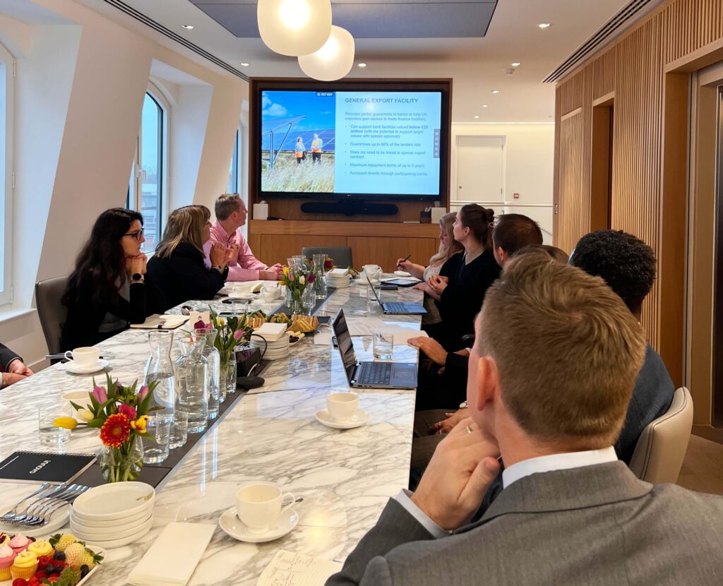 Insightful session with UKEF