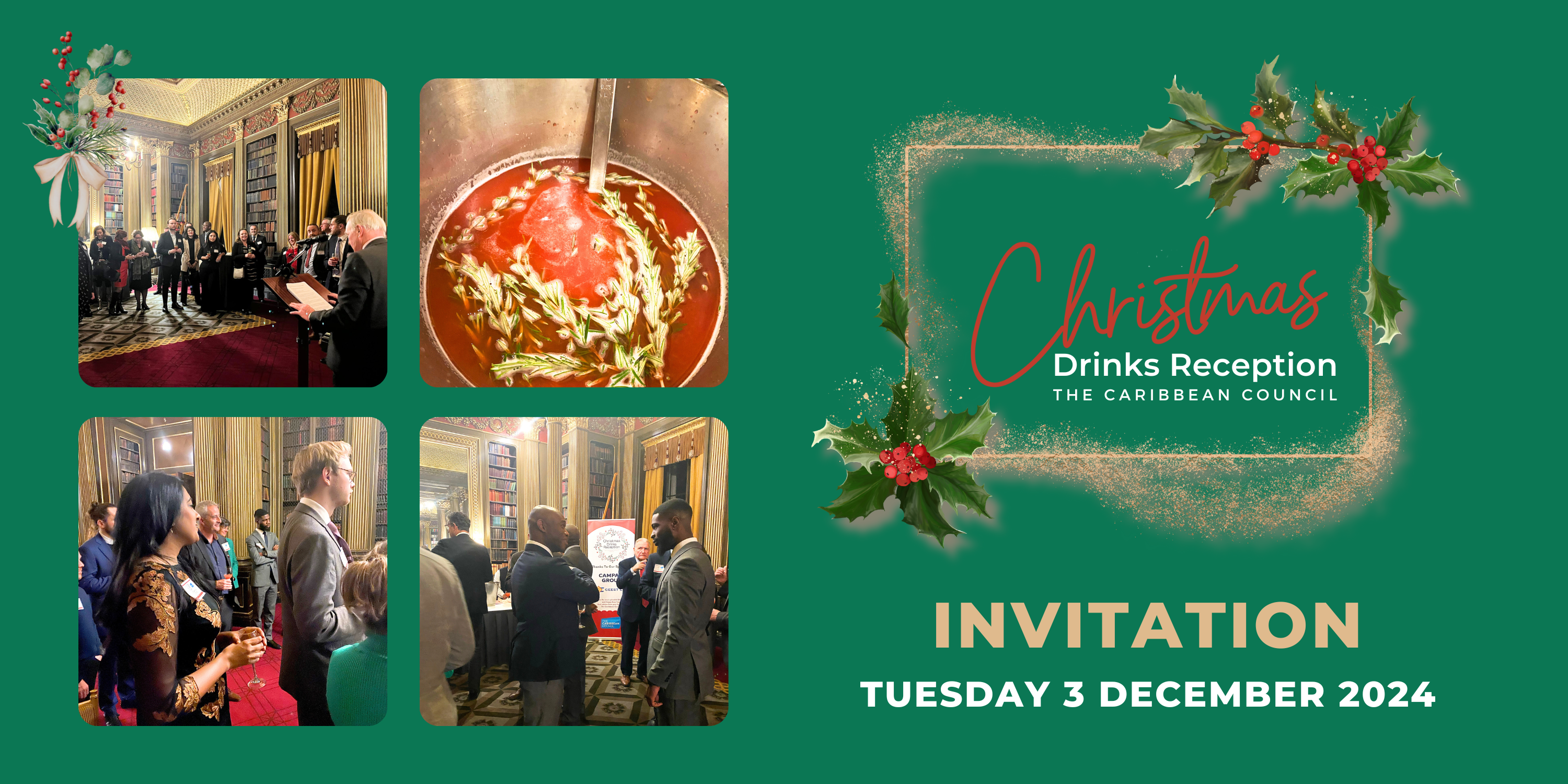 The Caribbean Council Christmas Drinks 2024